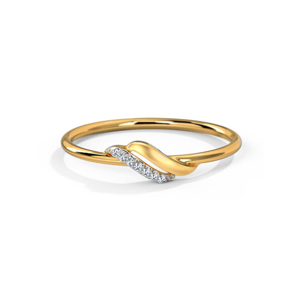 Teensy Wave Diamond Ring - Image 4